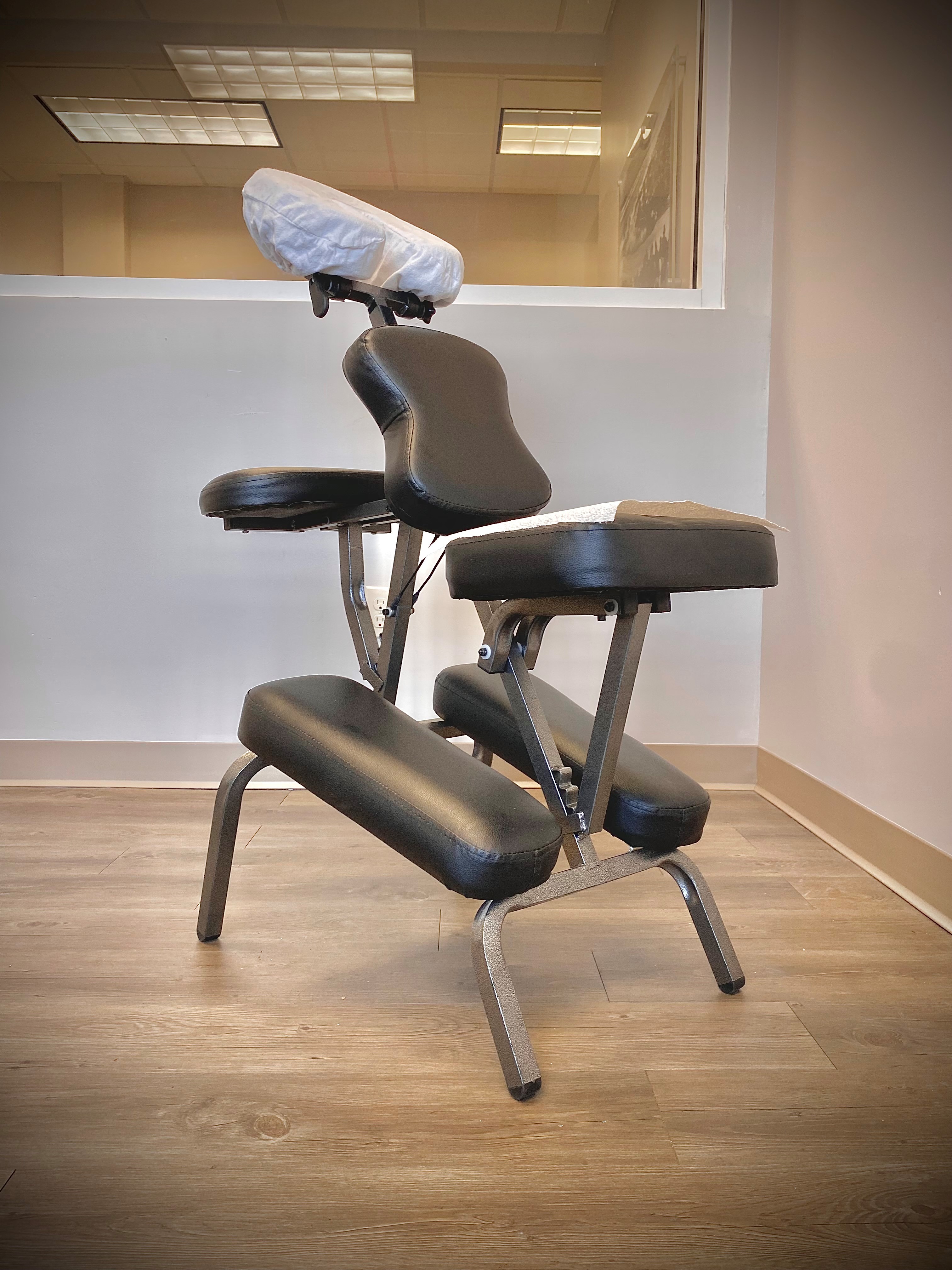 Daytona beach chair massage  set up