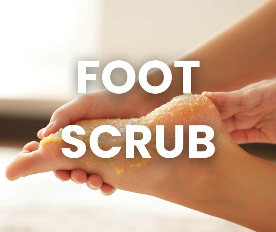 This Mobile Spa party includes a luxurious foot scrub treatment.
