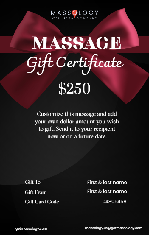 Christmas Bow Gift Card