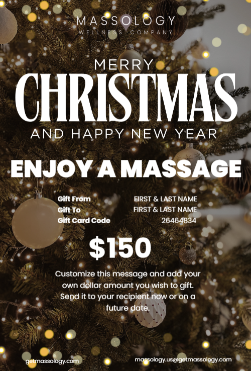 Festive Tree Christmas Gift Card