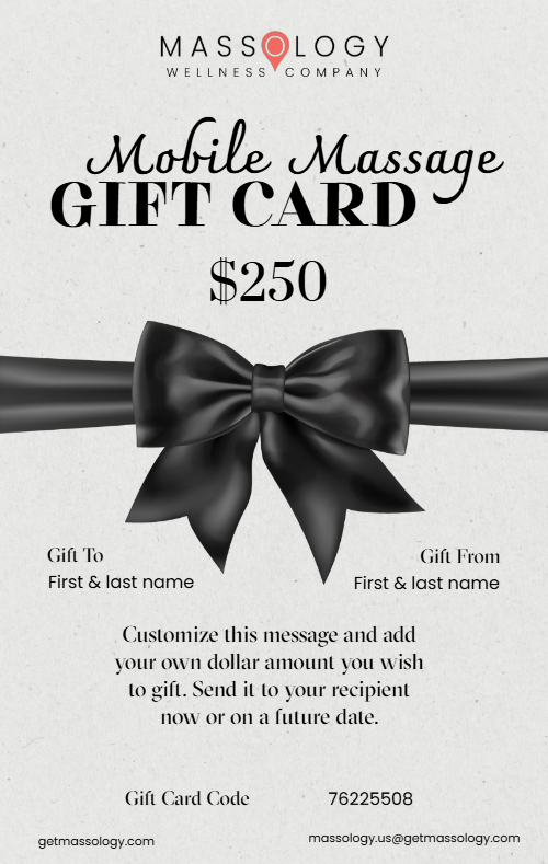 Classy Black Bow Gift Card