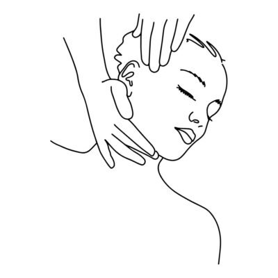 THERAPEUTIC FACIAL, SCALP, & NECK MASSAGE